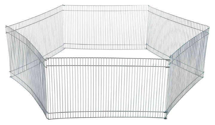 TRIXIE Freilaufgehege, Indoor, Hamster, Metall, verzinkt